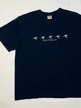 Aussie Kangaroo Tee Mens L
